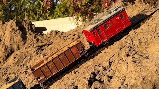 How Steep Can It Go Testing a G Scale Rack Rail Locomotive… [upl. by Odranreb]