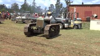 TRACTORS AT THE KINGAROY VINTAGE MACHINERY DAY 2014 [upl. by Kenway]