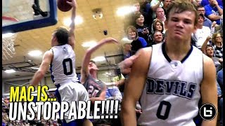 Mac McClung IS UNSTOPPABLE Goes KOBE On Em w 41 Points To Win District Championship [upl. by Jecon]