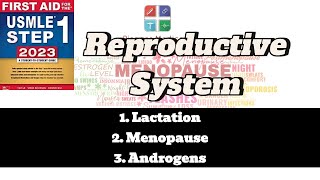 Lactation Menopause Androgens from First Aid Step 1Physiology of Reproductive systemUrduHindi [upl. by Assillam]