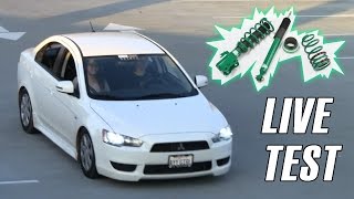 🔧 Coilovers Test amp Review Lowering Cars BAD for Performance TEIN Street Basis [upl. by Pail]