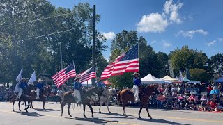 75th Mule Days Parade  Benson North Carolina [upl. by Lewellen16]