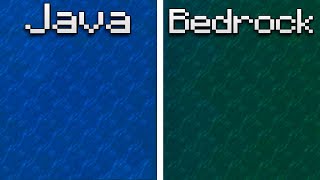 Java vs Bedrock [upl. by Notsehc908]