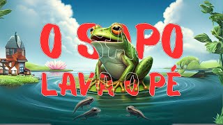 O SAPO LAVA O PÉ [upl. by Osber]