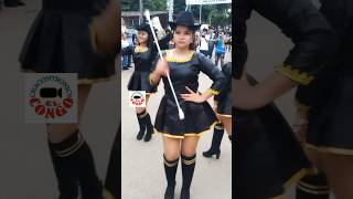 💃🏻💃🏻guapa cachiporrista Banda Musical INLOS baile talento 🎺🥁 [upl. by Ashley]