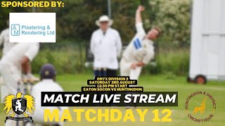 ESCC 2nd XI v Huntingdon  Onyx Div 3  3rd August 2024 [upl. by Ydur]