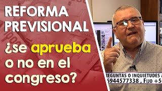 ¿Se aprueba o no la reforma previsional PATRICIO BERNAL [upl. by Ramedlav]