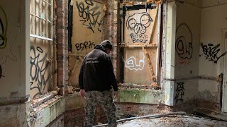 The Last Remaining Building of Hellingly Asylum 1st Jan 2024 ABANDONED PLACES UK 2024 [upl. by Wayolle878]