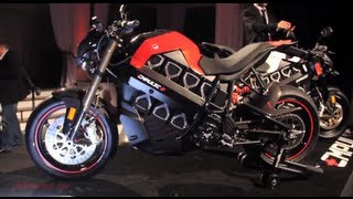 2013 Brammo EmpulseEmpulse R Electric Motorcycle Unveiling [upl. by Brodeur]