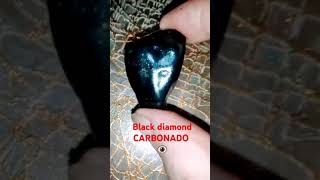 Black diamond CARBONADO in the they of the stone [upl. by Latrena]