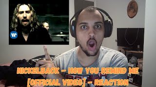 Nickelback  How You Remind Me OFFICIAL VIDEO  Reaction [upl. by Orips708]