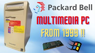 Packard Bell Multimedia 7950 Vintage PC from 1999 [upl. by Nahseez]