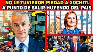 LA HIZO LLORAR JORGE RAMOS HUMILL4 A XOCHITL quotVAS A PERDERquot LE DIJO EN VIVO AMLO Y MEXICO CELEBRAN [upl. by Trembly]