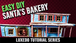 Luxedo  DIY Santas Bakery Projection Mapping Custom Facade AtmosFX amp Luxedo Explained Tutorial [upl. by Airebma641]