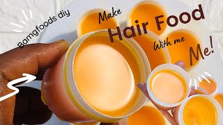 How to make Hair food  Hair cream  Effective hair cream [upl. by Viviene]