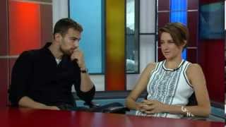 Divergent stars Shailene Woodley and Theo James [upl. by Annael99]