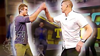 Stephen Thompson RUDE to Sage Northcutt Unexpected [upl. by Servetnick762]