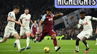 Tottenham vs aston villa highlights  Aston villa amezing came back  Parr gaming [upl. by Burlie257]