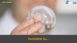 Plastik şişeyi ortadan kaldıran yenilebilir su [upl. by Fraze]