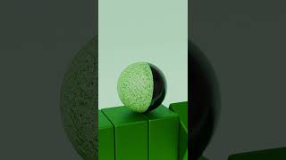 ball animation blender3d tutorial 3dmodeling design modeling [upl. by Arramat]