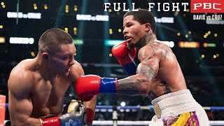 Davis vs Cruz FULL FIGHT December 5 2021  PBC on Showtime PPV [upl. by Eanar]