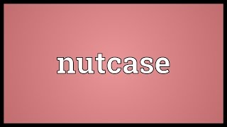 Nutcase Meaning [upl. by Ainaled57]