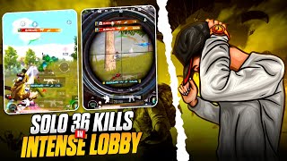 Solo 36 Kills In Intense Trident Challenge Lobby 🥵📈 bgmi pubgmobile [upl. by Griffiths]