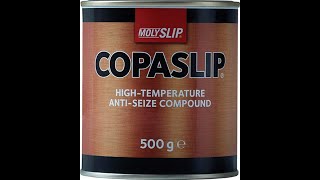 Copaslip anti seize compound high temperature [upl. by Aiceled35]