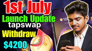 TapSwap Launch Different Blockchain  TapSwap Real Or Fake  TapSwap Rejected SolanaLaunch 1st July [upl. by Cherilyn]