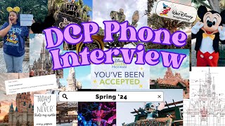 ACCEPTED DCP Phone Interview SPRING 2024  Disney College Program [upl. by Atteiluj]