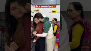 Life in love marriage🥵 youtubeshorts shorts ytshorts couple saasbahu marriage simrit [upl. by Ardnekan]