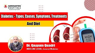 What is Diabetes  Causes and Symptoms  How to Control Diabetes  Dr Quayyum Quadri [upl. by Euqnomod]