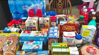 Huge Holiday grocery haul  Saved over 200 prepping for a large family of 15 Part 2 [upl. by Dyche]