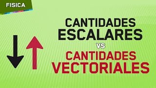 Cantidades Escalares  Cantidad Vectoriales  1 [upl. by Airotkciv]