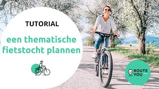 Snel een thematische fietsroute maken met RouteYou [upl. by Imuyam330]