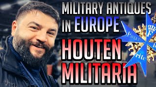 Military antiques in EUROPE 2023Houten Militaria [upl. by Suehtomit]