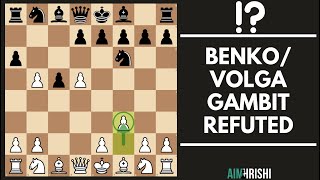 Beating the Benko Gambit with 5 f3 [upl. by Xenos]