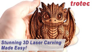 Deep Dive with Laser Dave Stunning 3D Laser Carving [upl. by Lenard375]