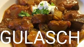 Folge 166 Ungarisches Gulasch  vegan kochen mit Jérôme Eckmeier [upl. by Linet910]