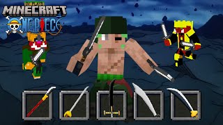 Becoming a Master Swordsman Episode 2  Minecraft Mine Mine no Mi Mod [upl. by Gayleen]