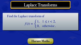 Laplace Transform  Heaviside [upl. by Channa]