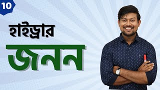 10 হাইড্রার জনন। Reproduction of hydra। sakib biology [upl. by Iramo]