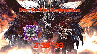 MHWorld  Iceborne  Tempered Ruiner Nergigante  Solo  256quot93 [upl. by Anema]