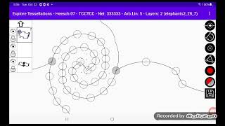 Explore Tessellations  Elephants Heesch 07 TCCTCC [upl. by Nehepts]