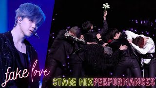 BTS Fake Love Stage Mix  A Mesmerizing Journey Through Heartbreak  🔥🔥 Fake love stage mix 🔥🔥 [upl. by Siul607]