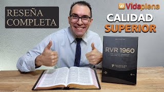 BIBLIA REINA VALERA 60 LETRA GIGANTE COLECCION PREMIER  RESEÑA COMPLETA en Forma y Contenido [upl. by Irish]