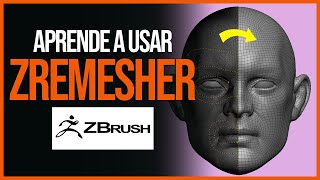 💎 ZREMESHER💎 Aprende a crear una retopologia automática con ZBRUSH [upl. by Willms759]