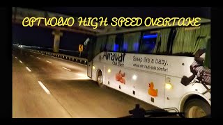 CANARA PINTO VOLVO B11R HIGH SPEED OVERTAKING KSRTC AND MSRTC VOLVO BUSES [upl. by Ummersen966]