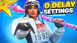 NEW BEST Controller SETTINGS  Sensitivity in Chapter 5 Fortnite Tutorial [upl. by Enrichetta]