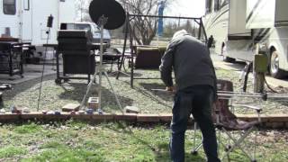 R8 Ham Radio Antenna Motor Home Installation [upl. by Jahdiel]